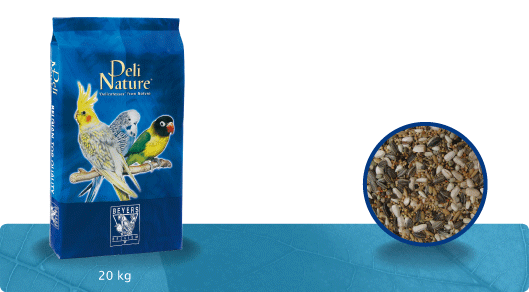 Deli Nature - Grote parkiet met zonnepitten (nr. 69), 20 KG